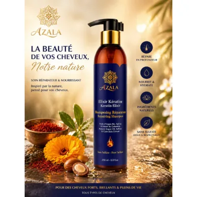 Shampoing Kératine Sans Sulfate