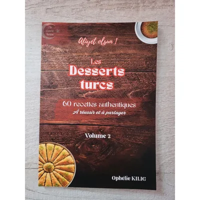Livre de recettes turques Afiyet olsun vol.2
