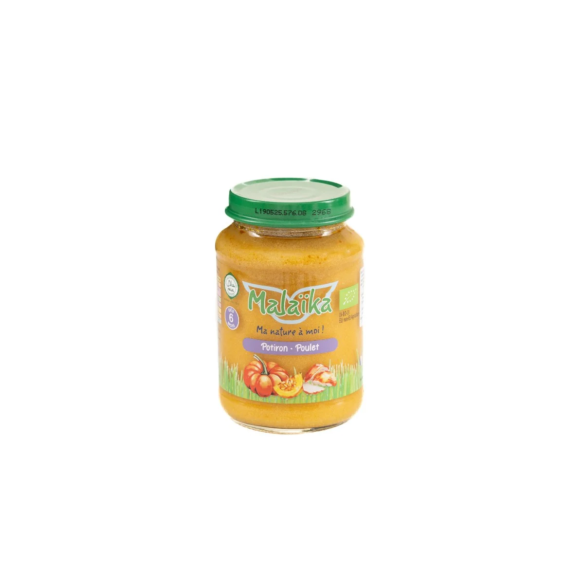 Pot pour bébé - Potiron, Poulet - 190 gr