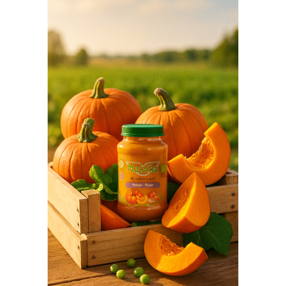 Baby Food Jar - Pumpkin, Chicken - 190 g