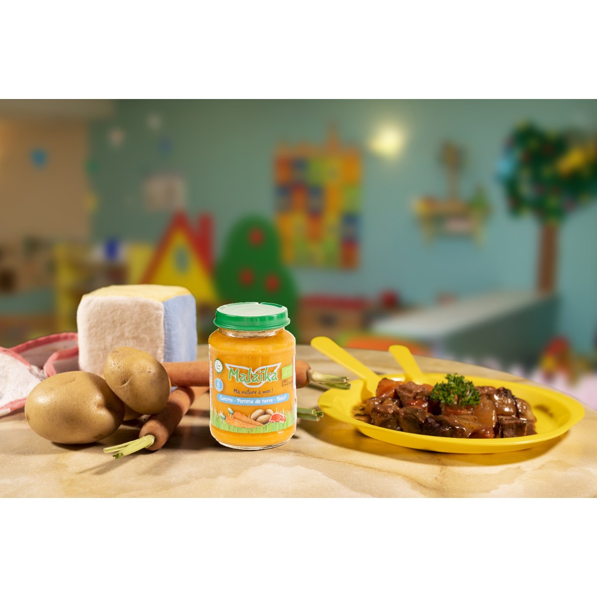 Baby food jar - Carrot, Potato, Beef - 190 g