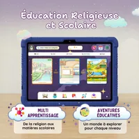 Coffret Éducatif Laqumi : Tablette 10.5" (6go + 128gb, 5G + Wifi ) + Protection + Sac de Transport 5