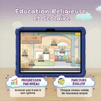 Coffret Éducatif Laqumi : Tablette 10.5" (6go + 128gb, 5G + Wifi ) + Protection + Sac de Transport 6
