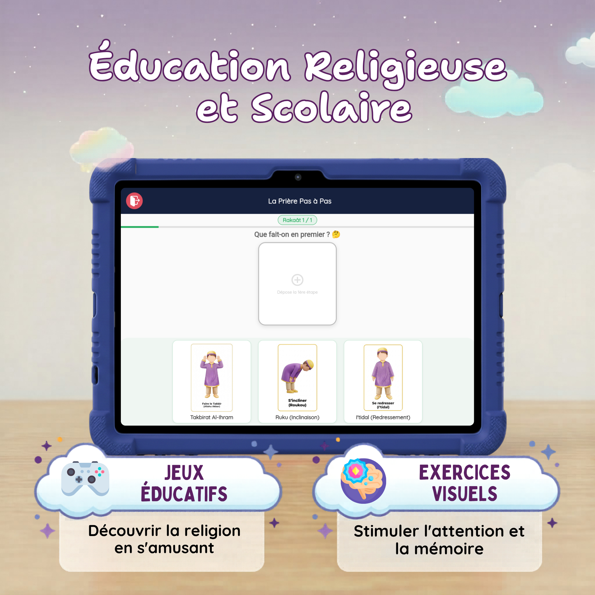 Coffret Éducatif Laqumi : Tablette 10.5" (6go + 128gb, 5G + Wifi ) + Protection + Sac de Transport 7