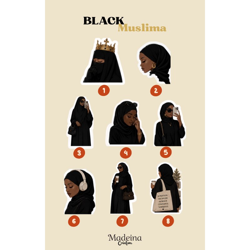 Exclusive Islamic sticker for everyday items