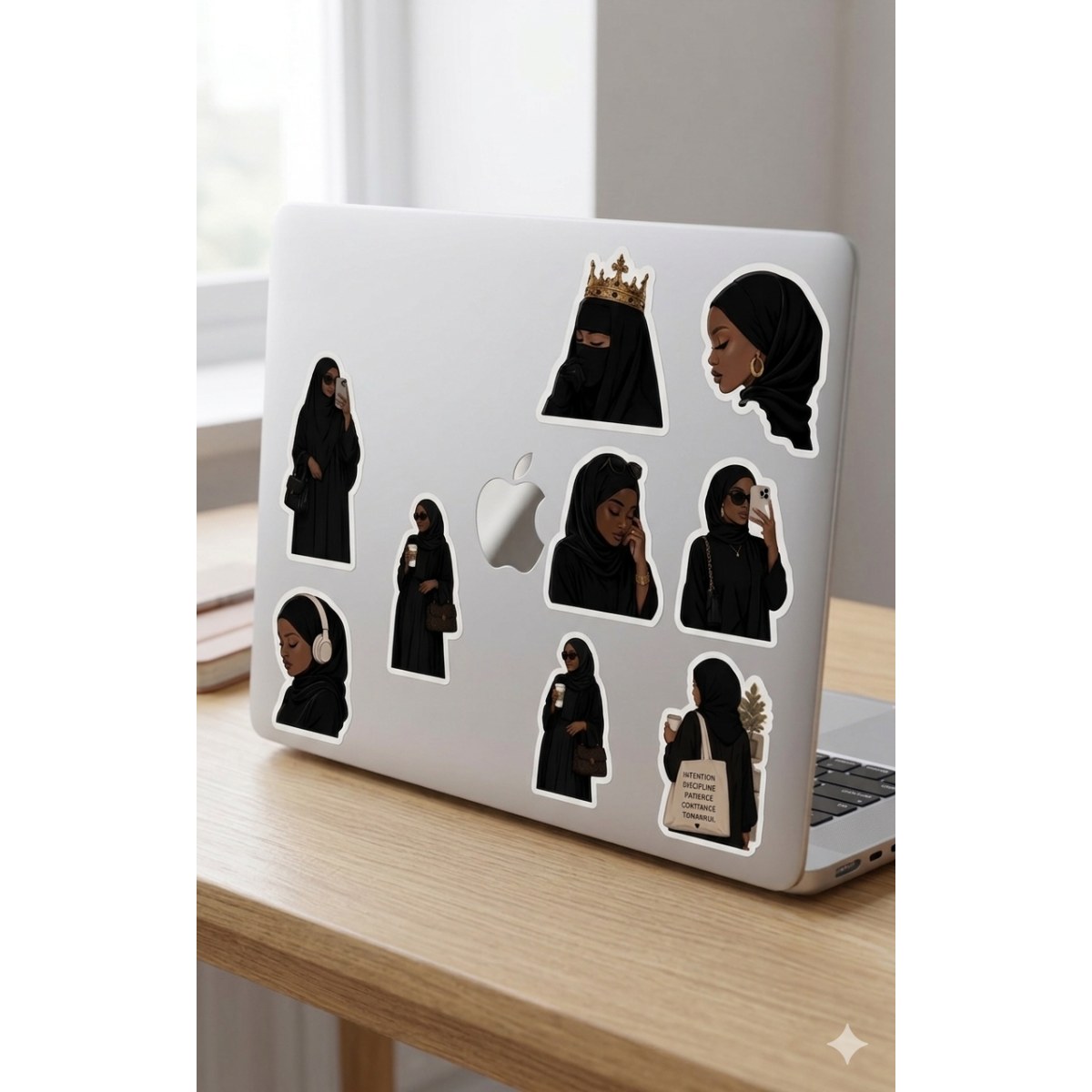 Stickers islamique - Collection " Black Muslima "