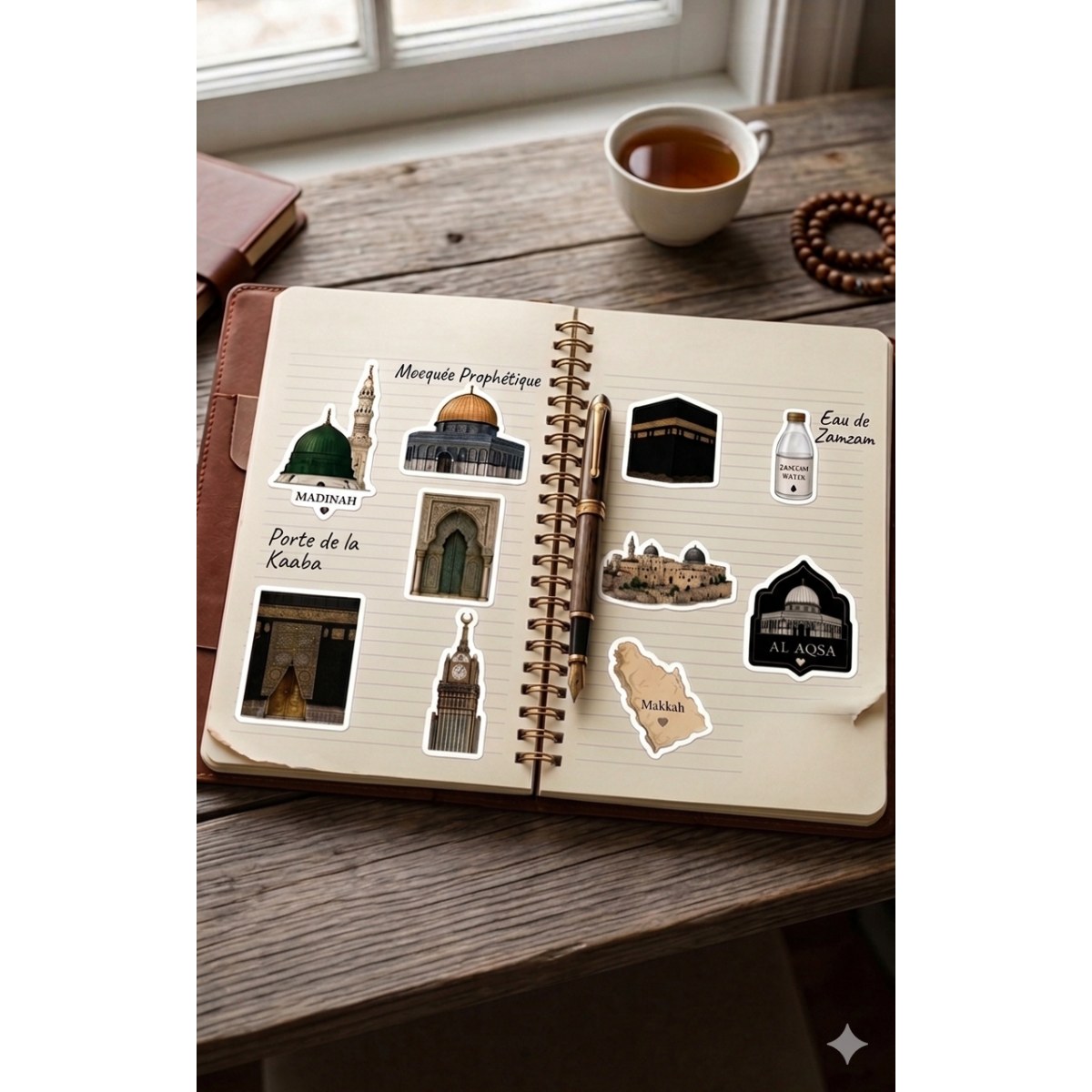 Stickers islamique  -  Collection " Makkah & Medina " 