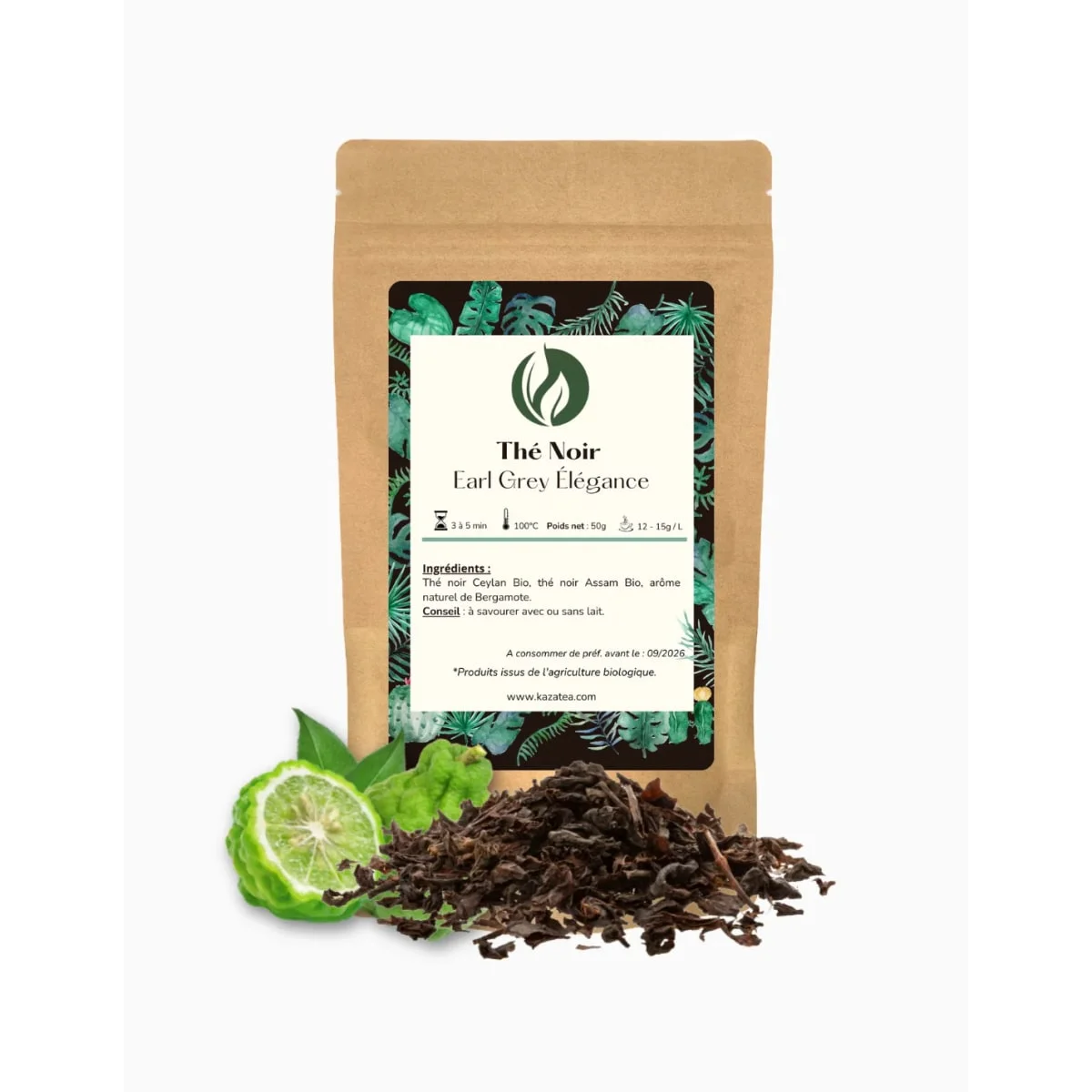 Thé Noir Earl Grey Elégance