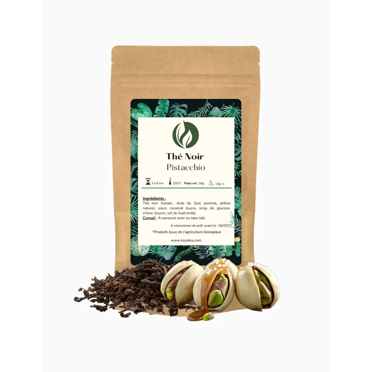 Thé Noir Pistacchio