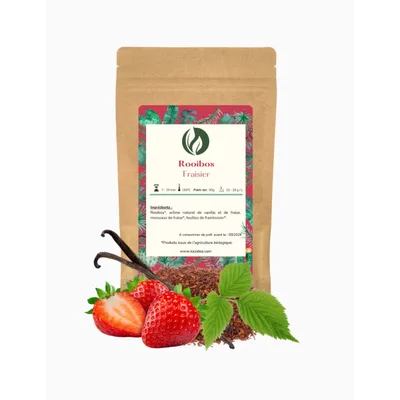 Rooibos Fraisier – Thés & Infusions