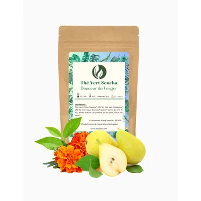 Thé Vert Douceur du Verger à la Poire – Thés & Infusions