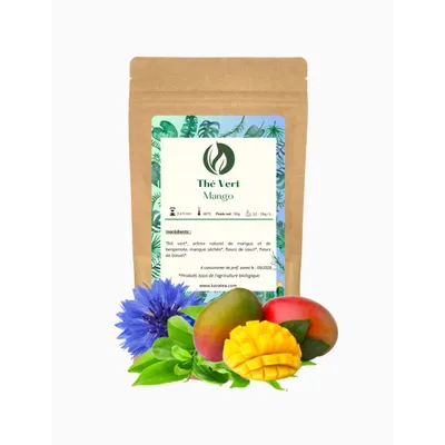 Thé Vert Mango – Thés & Infusions