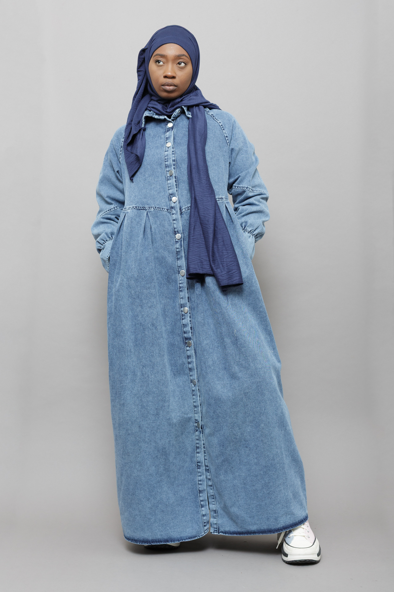 Robe en jean 