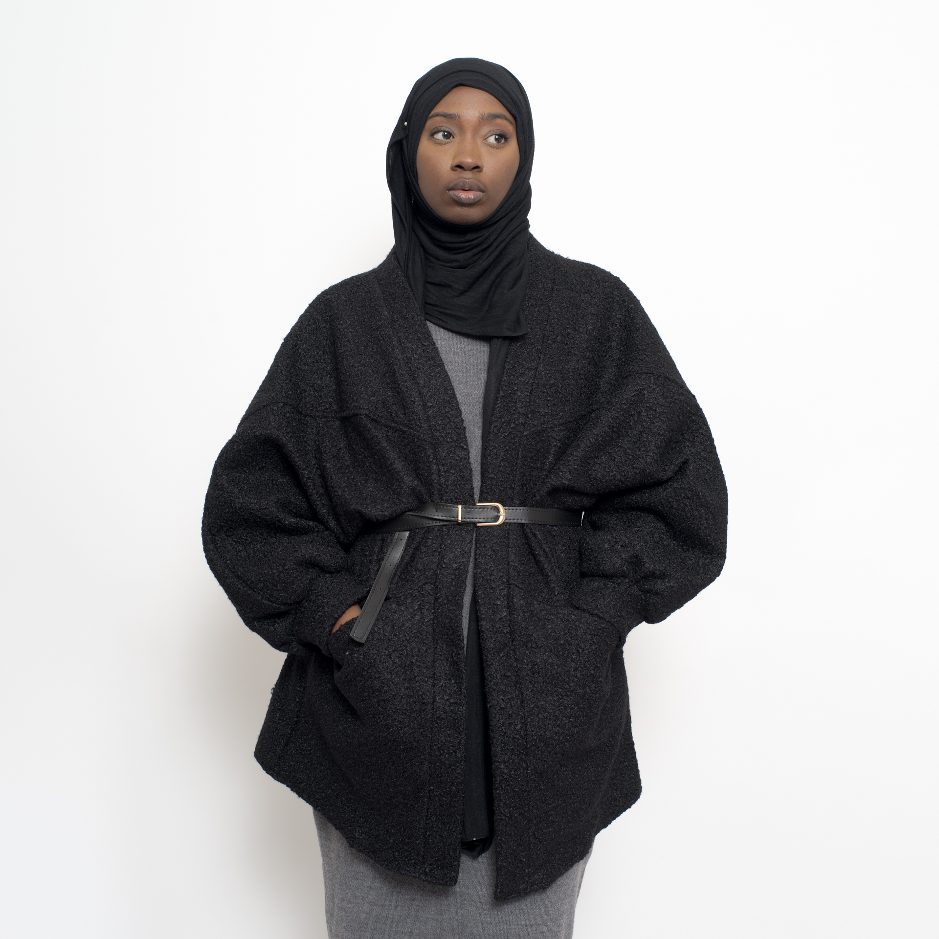 Veste cocoon et bruma