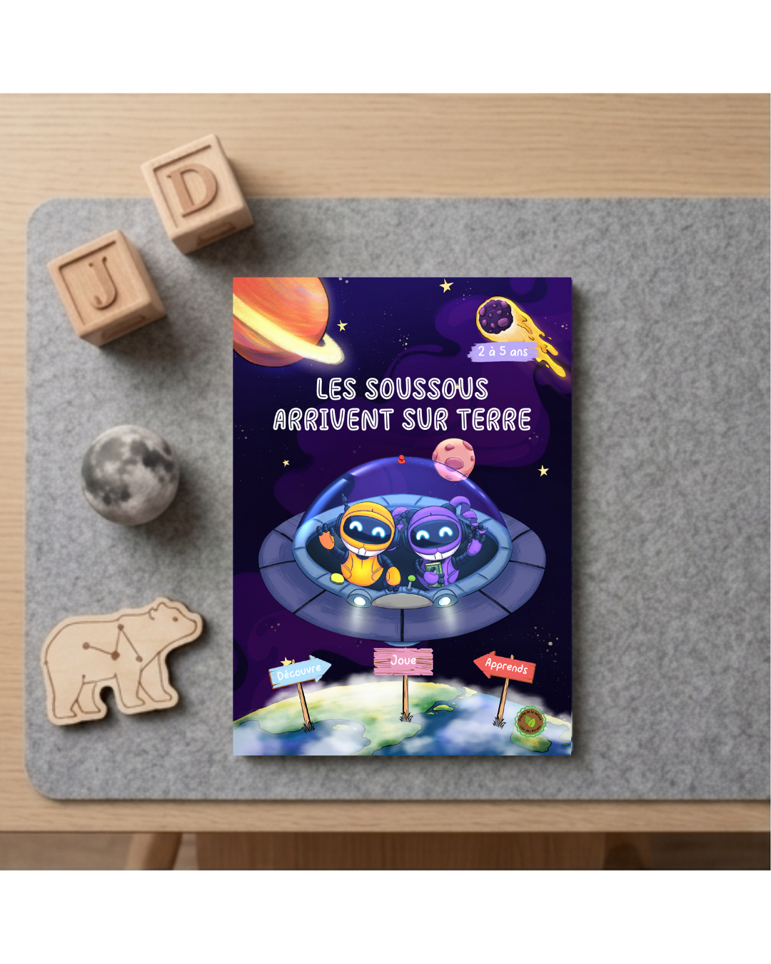 Les Soussous arrivent sur Terre - Le P'tit Salam magazine pour enfants musulmans dès 2 ans