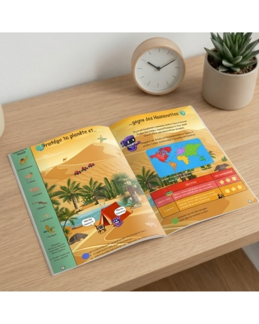 Les Soussous dans le désert - Le P'tit Salam magazine pour enfants musulmans dès 2 ans 3