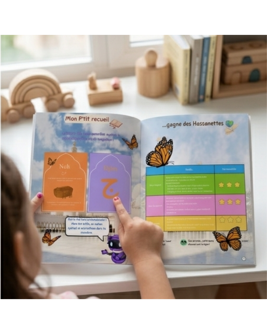 Les Soussous et la leçon du papillon - Le P'tit Salam magazine pour enfants musulmans dès 2 ans 4