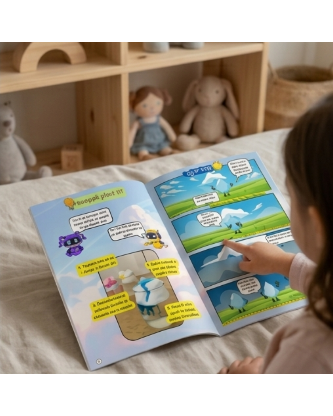 Les Soussous et la pluie - Le P'tit Salam magazine pour enfants musulmans dès 2 ans 4