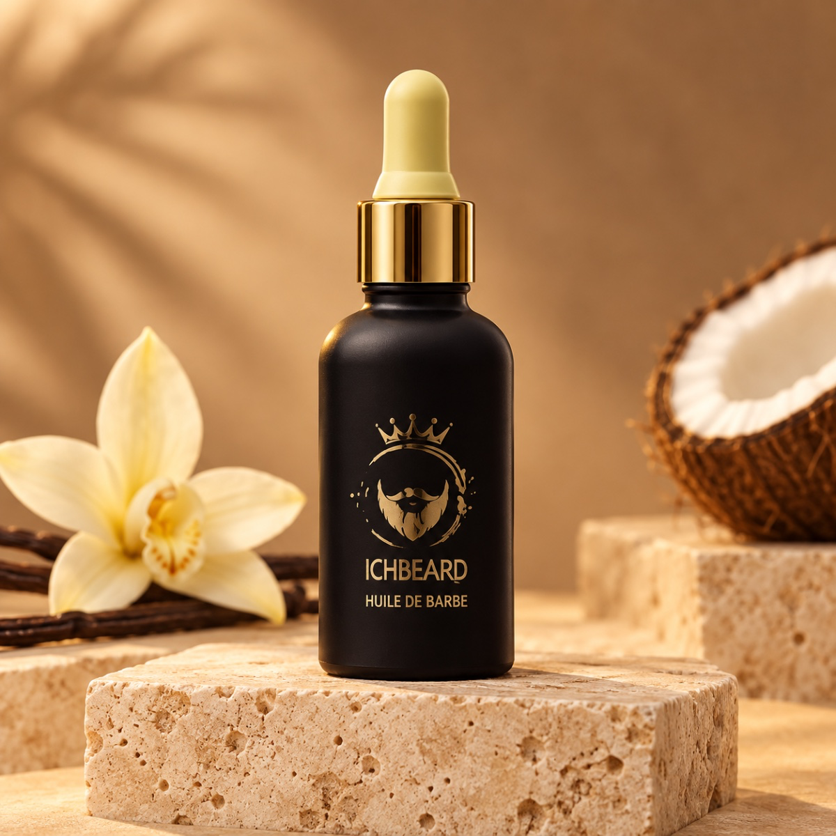 ICHBEARD – Huile Pousse Barbe & Cheveux – 30 ml