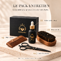 Coffret entretien barbe & cheveux