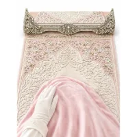 Tapis de prière personnalisé - floral 1