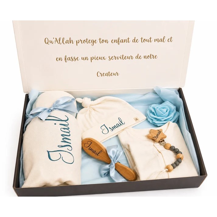 Coffret naissance personnalisé