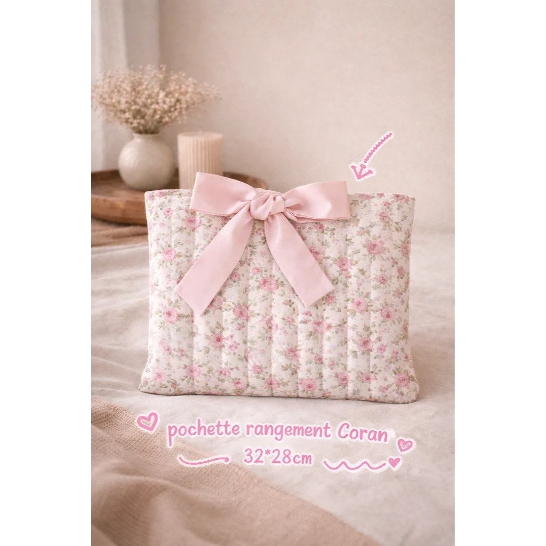 Pochette de rangement Coran personnalisé