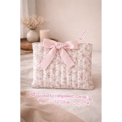 Pochette de rangement Coran personnalisé