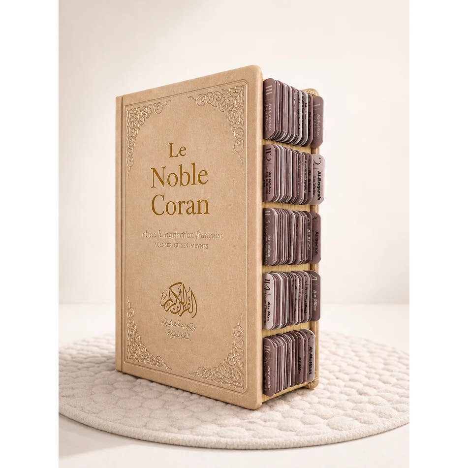 Onglets de sourates pour Coran