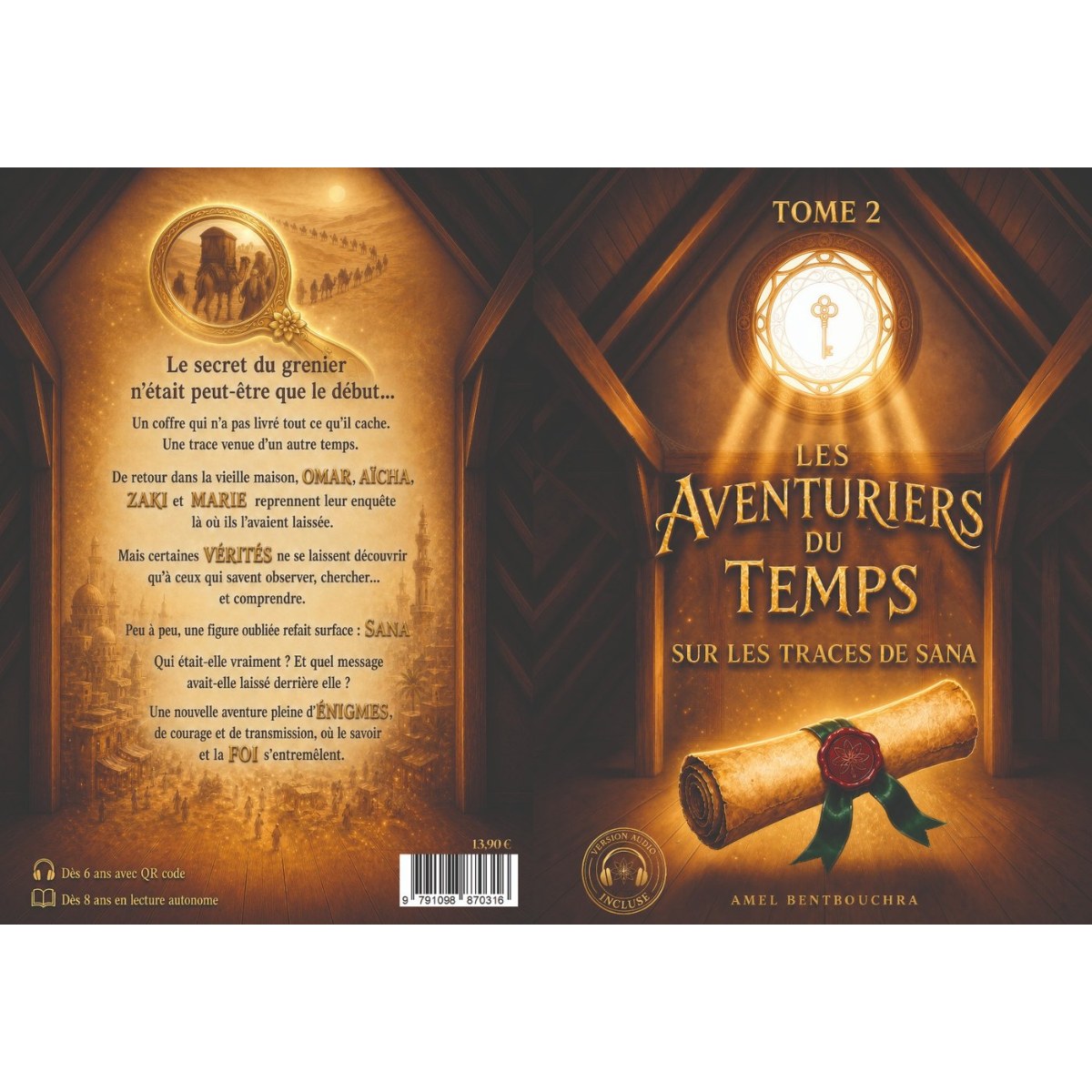 Les Aventuriers du Temps – Tome 2 : Sur les traces de Sana