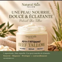 Crème hydratante au suif de bœuf halal 1