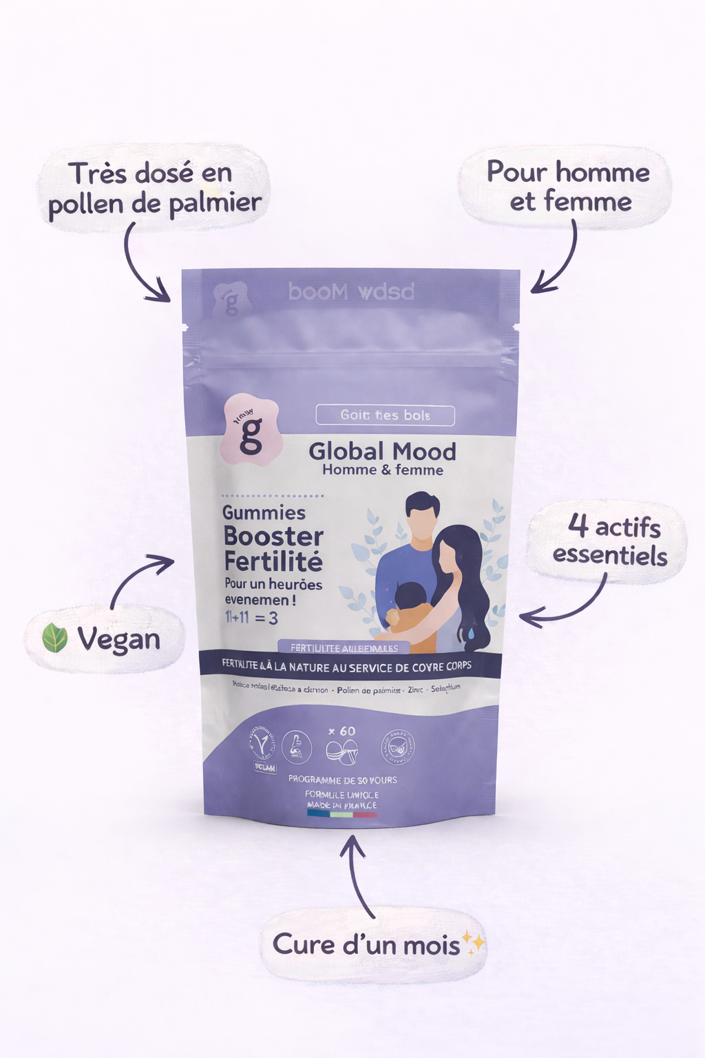 Gummies Booster Fertilité