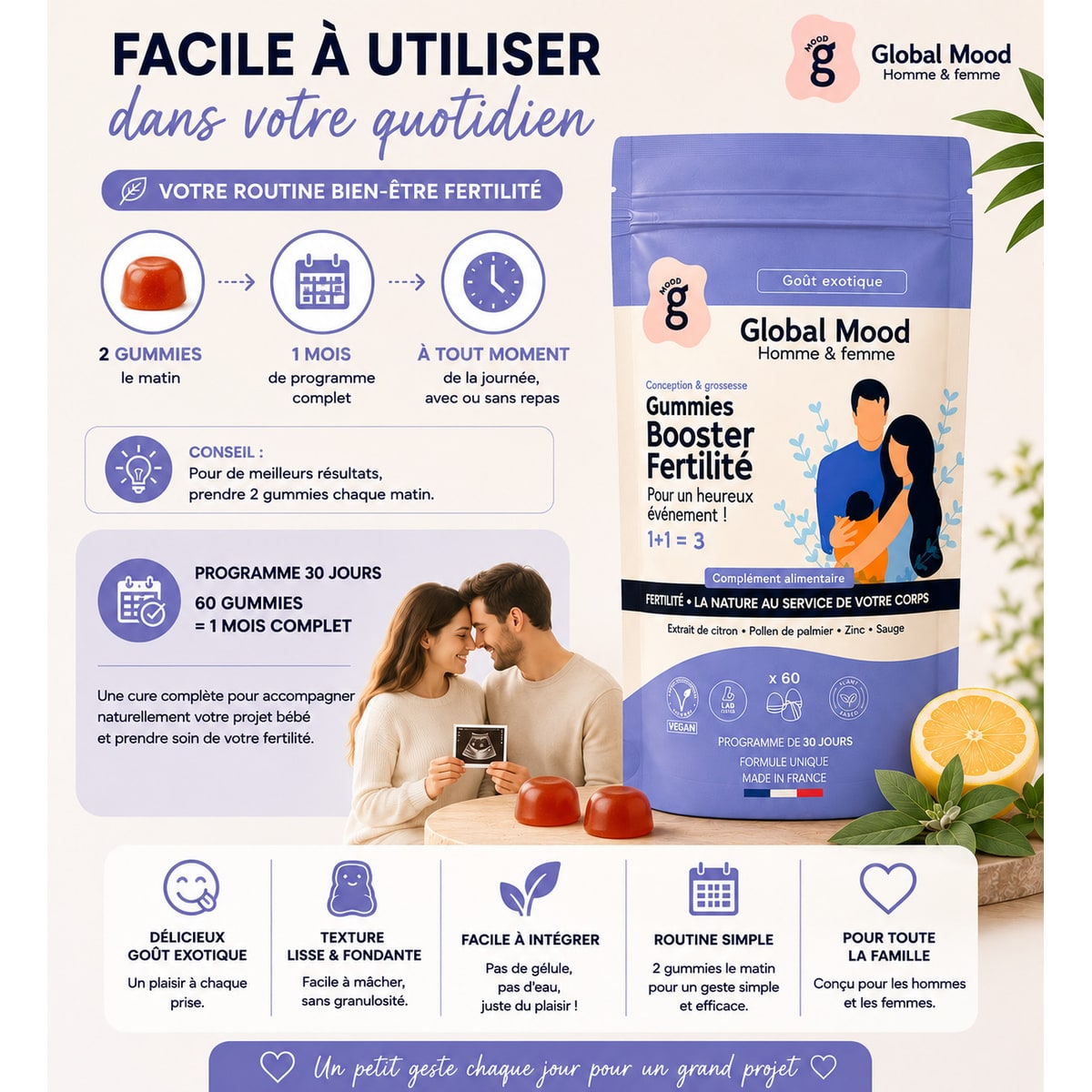 Gummies Booster Fertilité 5