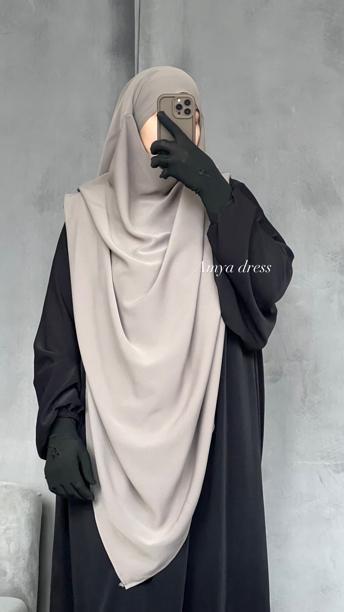 Khimar Maxi en Soie de Médine 