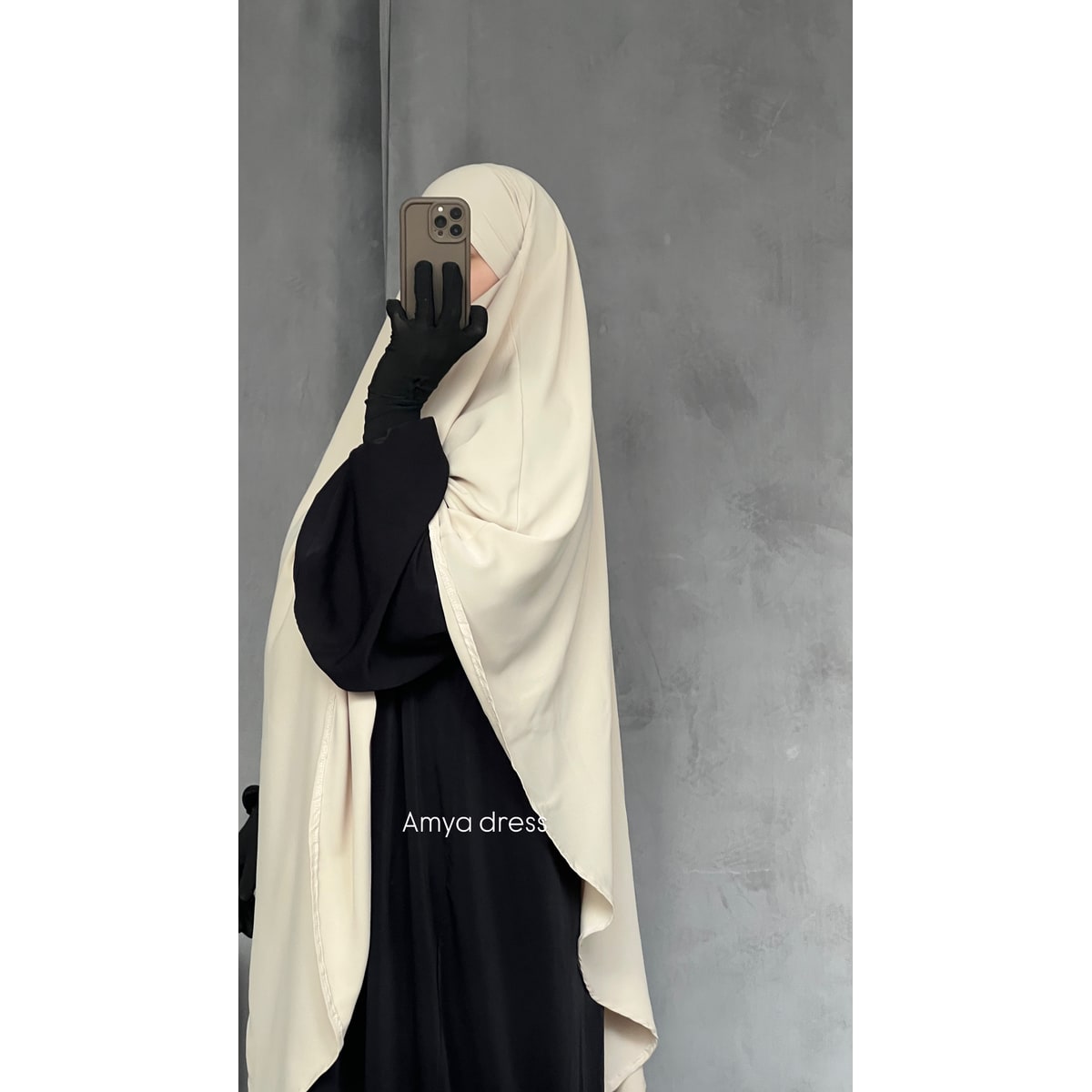 Khimar Maxi en Soie de Médine