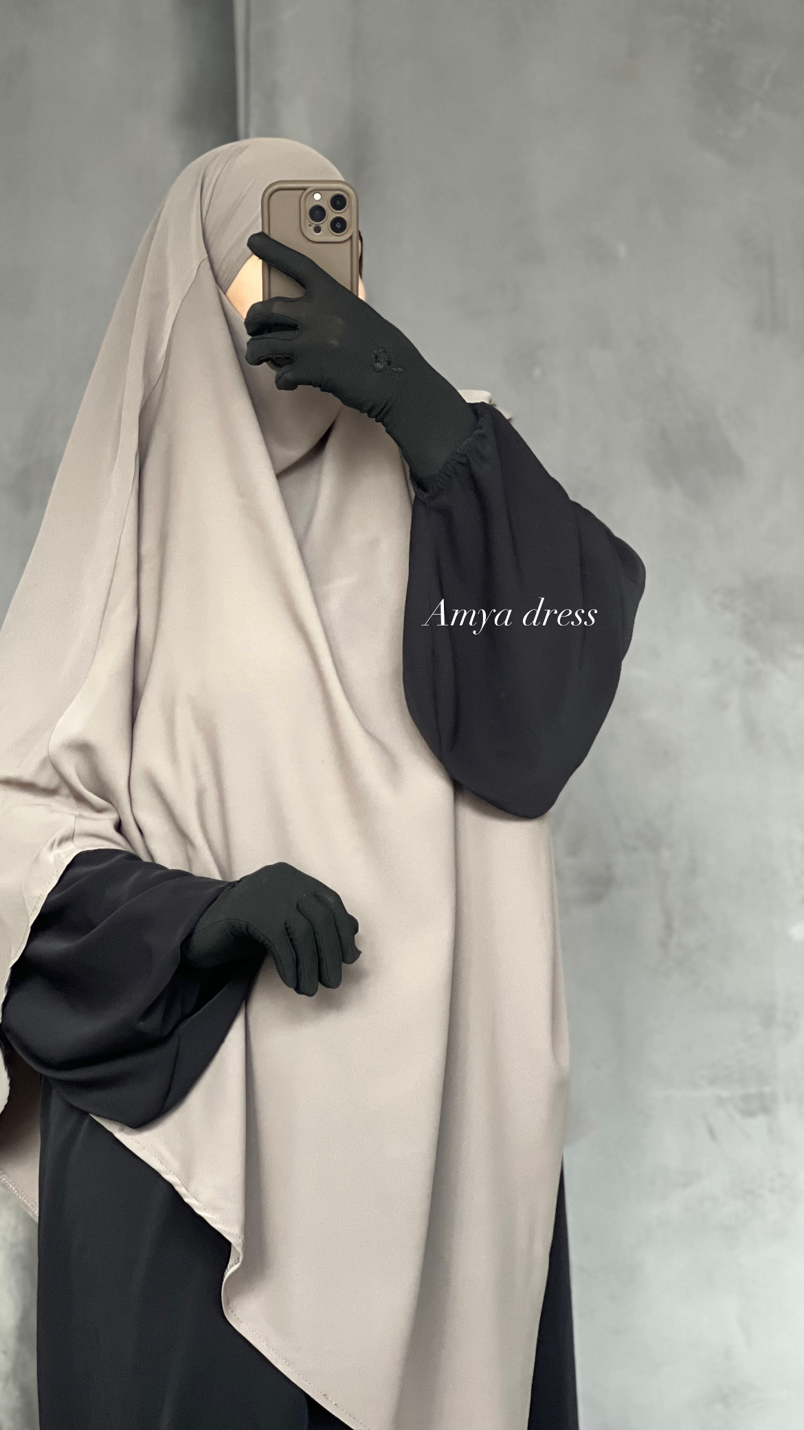 Khimar Maxi en Soie de Médine  5