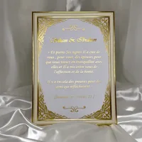 Cadre mariage personnalisé 