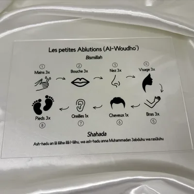 Plexiglass éducatif - Les petites ablutions