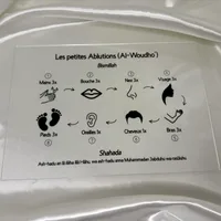 Plexiglass éducatif - Les petites ablutions 1