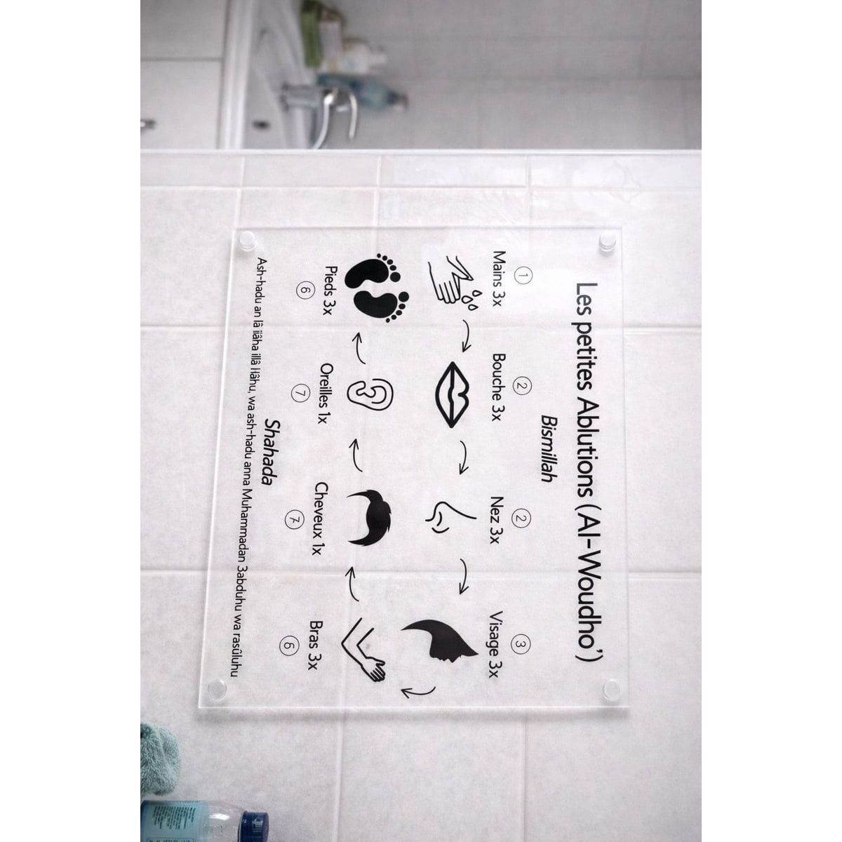 Plexiglass éducatif - Les petites ablutions  2