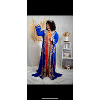 Tekchita CRISTAL - Bleu Roi & Orange