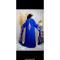 Tekchita CRISTAL - Bleu Roi & Orange 4