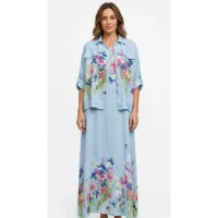 Ensemble robe+boléro assorti style bohème  mode italie  1