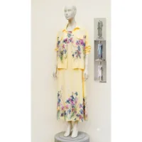 Ensemble robe + boléro assorti style bohème mode italie