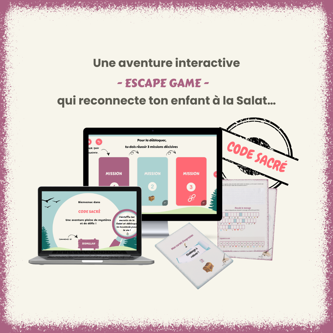 La salat le sens avant le geste - Parcours interactif (Escape Game) 