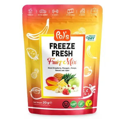 Pol's Fruit Mix - Fruits Tropicaux lyophilisés – Alimentation halal