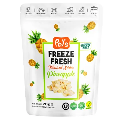 Pol's Ananas - Ananas lyophilisés 20g – Confiserie & Bonbon