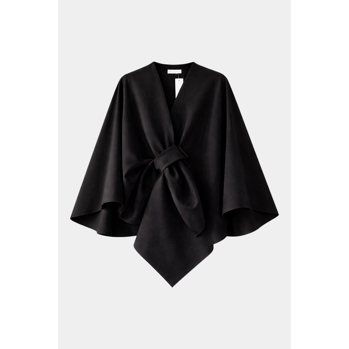Cape poncho Oversize Noire 3