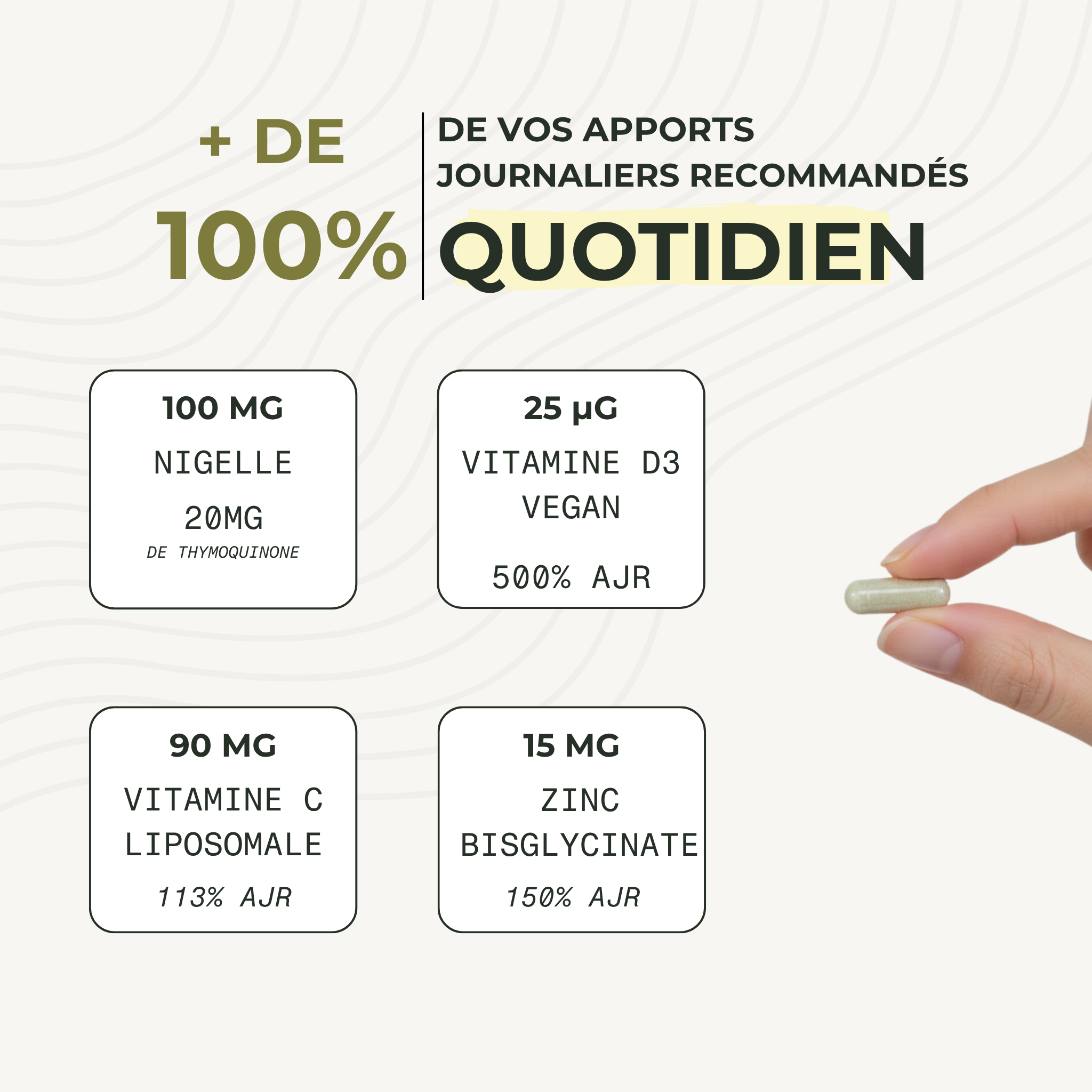 Tonus & Vitalité - 1 mois (30 gélules) 4
