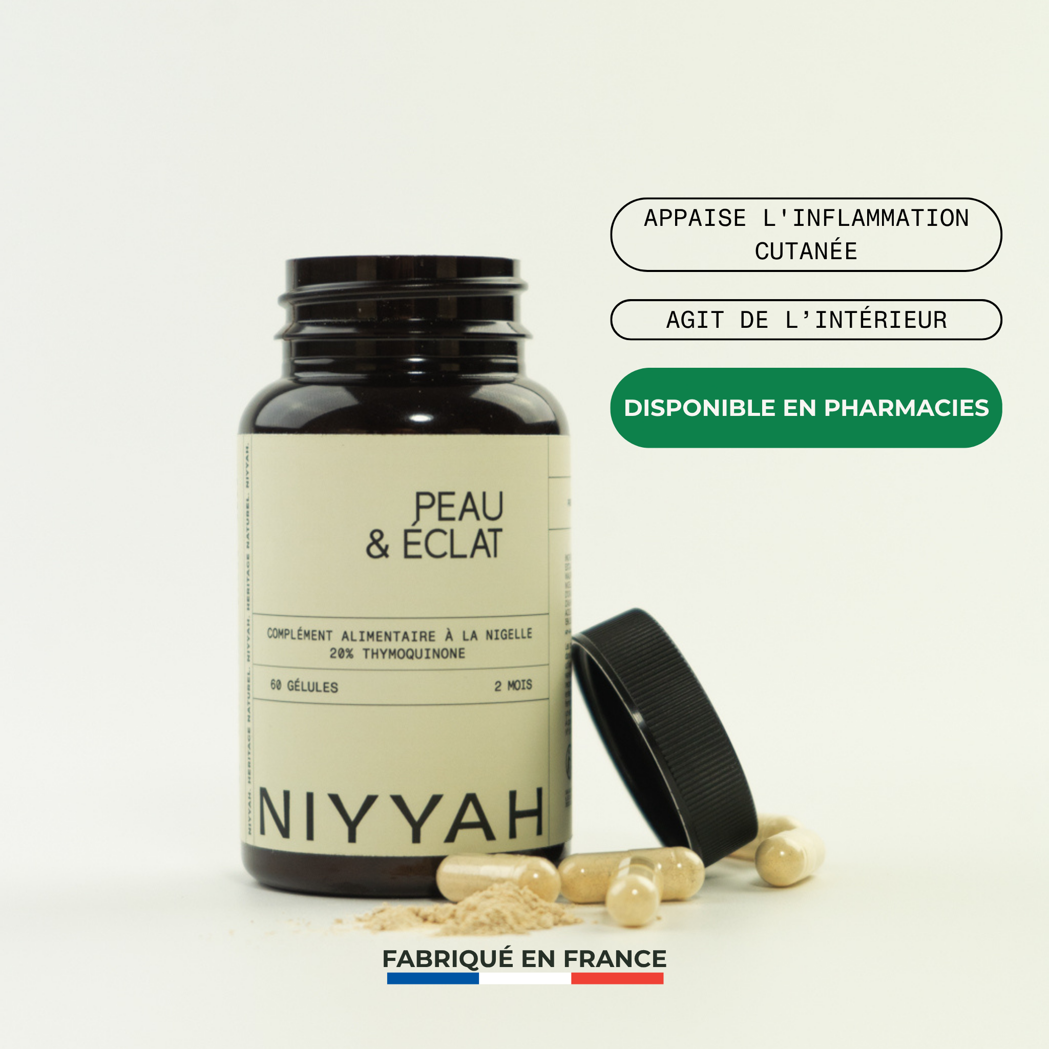 Peau & Éclat - 2 mois (60 gélules) 3